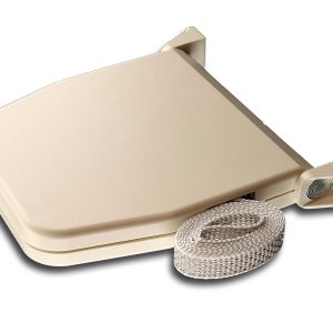 Bandopwinder Selve Incl. 5m Band Crèmewit Voor Zonwering, Zonneschermen & Screens