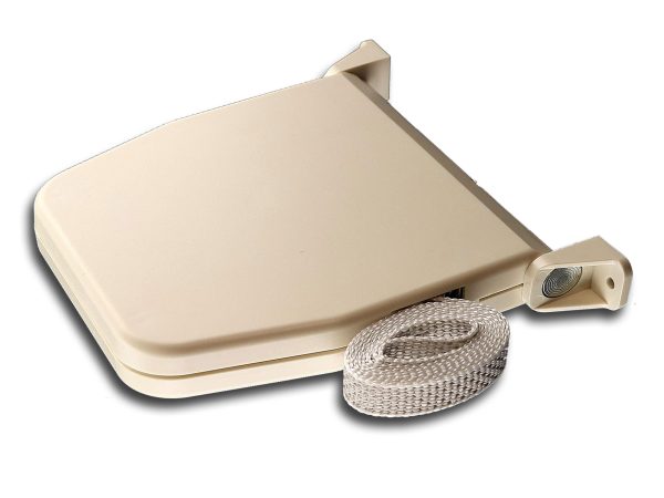 Bandopwinder Selve Incl. 5m Band Crèmewit Voor Zonwering, Zonneschermen & Screens