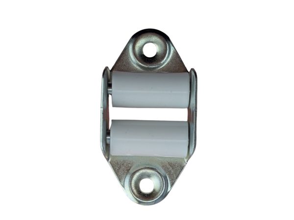 Bandgeleider 23mm Staal Met Kunststof Rollen - Voor Rolluik
