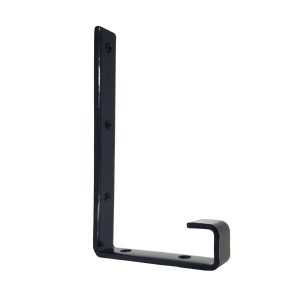 Ophangbeugel Zwart 12cm