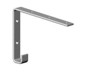 Ophangbeugel Wit 15cm