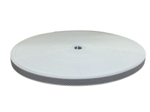 Optrekband 14mm Rol 50m Zwart/wit Dun - Zonnerij