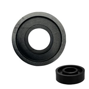 Patentlager Kunststof Asgat 12mm - Zonnerij