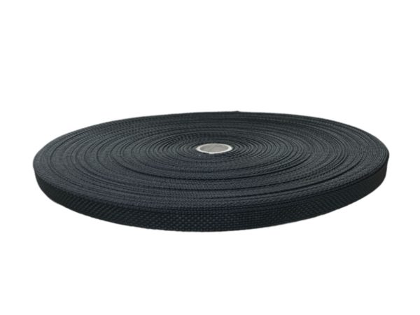 Optrekband 14mm Rol 50m Zwart - Zonnerij