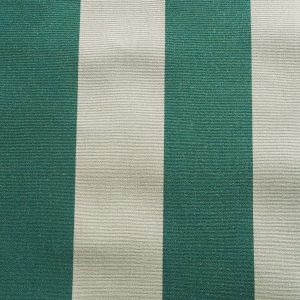 Zonneschermdoek Coupon 476(120x247) Swela Groen-gebroken Wit - Nieuw Doek Voor Zonnescherm - Tibelly - Op Maat