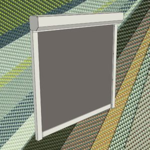 Screendoek Tibelly Serge - Geschikt Voor Screen Zonwering - Tibelly - Op Maat