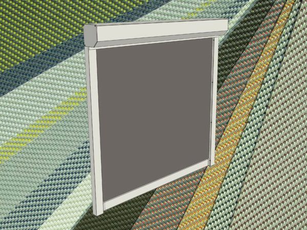 Screendoek Tibelly Serge - Geschikt Voor Screen Zonwering - Tibelly - Op Maat